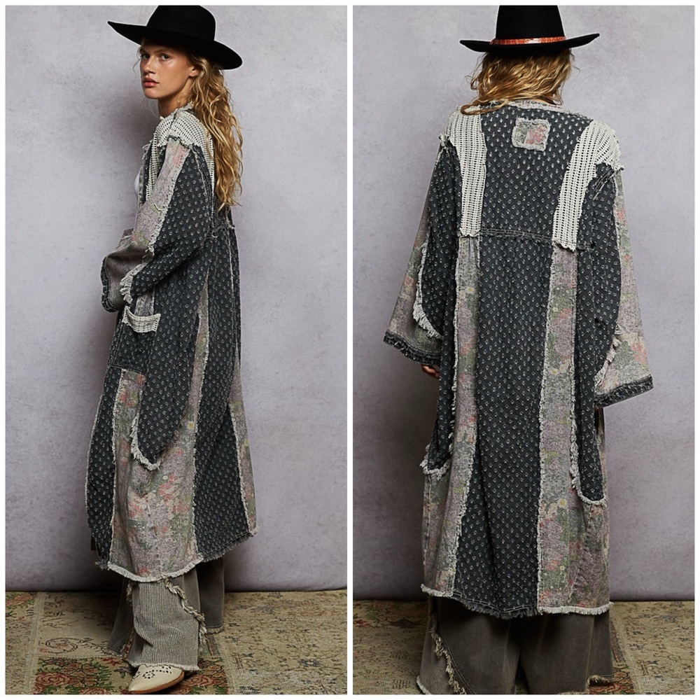 POL Maxi Cardigan Duster